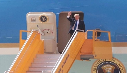 Tổng thống Mỹ Donald J.Trump đến Đà Nẵng