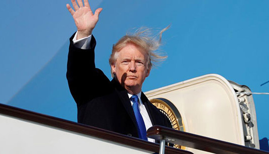 Tổng thống Hoa Kỳ Donald Trump bắt đầu thăm cấp Nhà nước tới Việt Nam