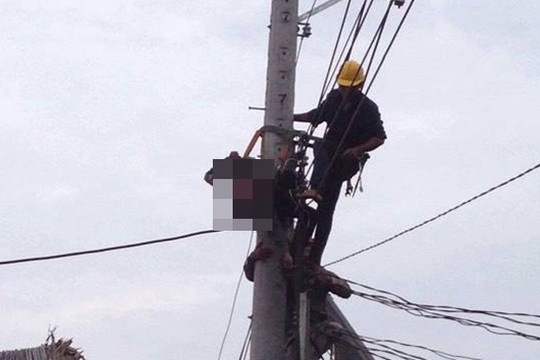 Đóng cầu dao bất cẩn khiến một công nhân tử vong trên cột điện
