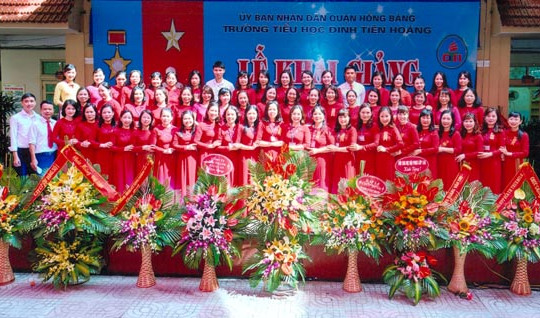 Trường tiểu học Đinh Tiên Hoàng (Tp. Hải Phòng): Ngôi trường đạt chất lượng giáo dục toàn diện