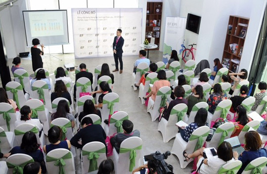 Việt Nam tụt hạng trên bảng xếp hạng kỹ năng tiếng Anh toàn cầu