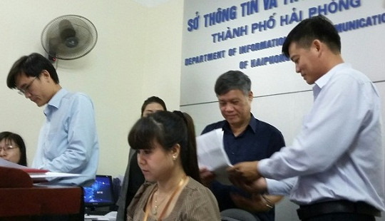 Hải Phòng đẩy mạnh việc xây dựng chính quyền điện tử