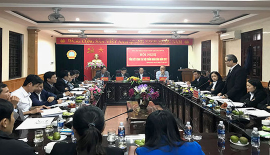 TAND tỉnh Quảng Bình tổng kết công tác Hội thẩm nhân dân năm 2017