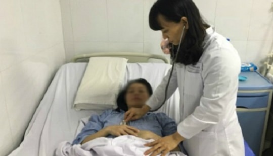 Hy hữu, bào thai "lạc" trên lá lách