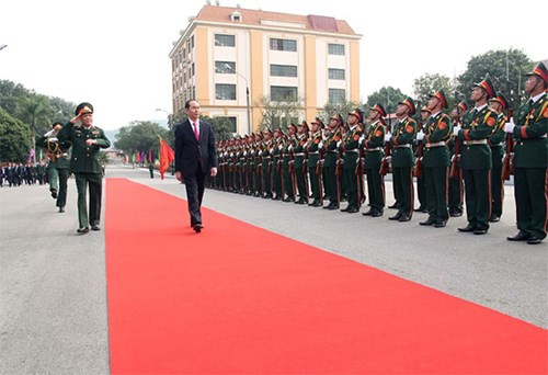 Chủ tịch nước: Quân khu 1 cần chăm lo xây dựng lực lượng vũ trang vững mạnh toàn diện