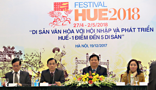 Festival Huế 2018: “Di sản văn hóa hội nhập và phát triển, một điểm đến năm di sản”