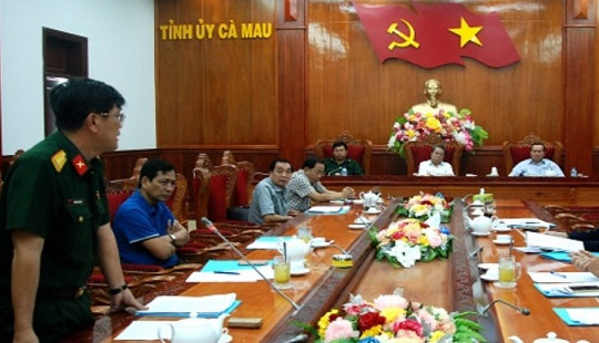 Cà Mau, Bạc Liêu khẩn trương ứng phó bão số 16