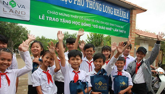 2017 – Năm tất bật các hoạt động thiện nguyện của Tập đoàn Novaland