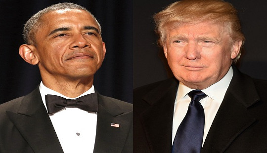 Obama vượt Trump trở thành người đàn ông được ngưỡng mộ nhất ở Mỹ