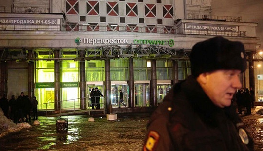 Nga bắt giữ chủ mưu vụ đánh bom siêu thị ở St.Petersburg
