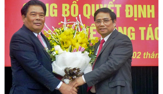 Bộ Chính trị phân công ông Sơn Minh Thắng giữ chức Bí thư Đảng ủy Khối các cơ quan T​W