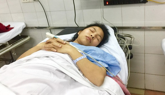 Bà mẹ 23 tuổi bị vỡ nát xương chậu trong vụ nổ ở Bắc Ninh