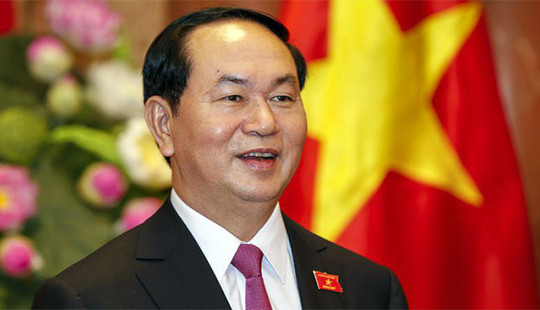 Chủ tịch nước Trần Đại Quang trả lời phỏng vấn trên báo Nhật Bản