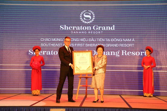 Tập đoàn Marriott international ra mắt khu nghỉ dưỡng thương hiệu Sheraton Grand đầu tiên ở khu vực Đông Nam Á