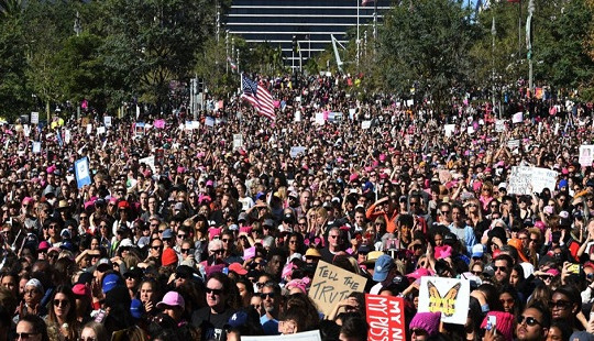 Biểu tình ở Mỹ lan rộng sau một năm cầm quyền "thảm họa" của Tổng thống Trump