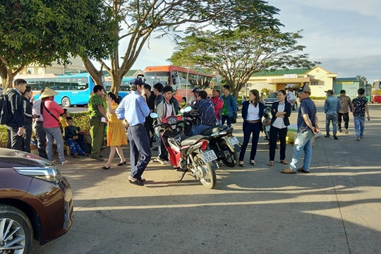 Truy tìm chiếc xe giường nằm nghi bị nhóm người cướp ở Gia Lai
