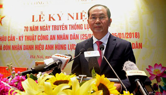 Chủ tịch nước: Cải tiến lề lối làm việc, chuyên nghiệp hóa công tác hậu cần-kỹ thuật