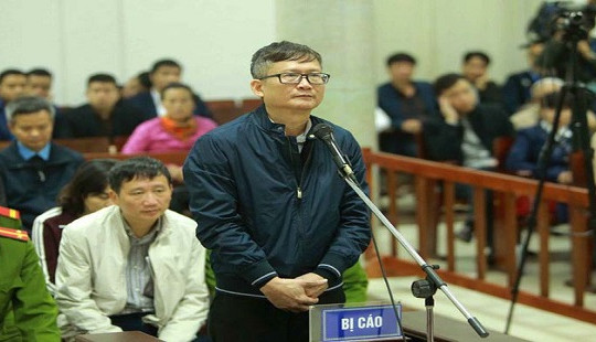 Bị cáo Đinh Mạnh Thắng: Nhận 5 tỷ tiền cảm ơn là chuyện bình thường
