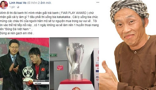 Hoài Linh gây "bão mạng" khi nói về kết quả của U23 Việt Nam
