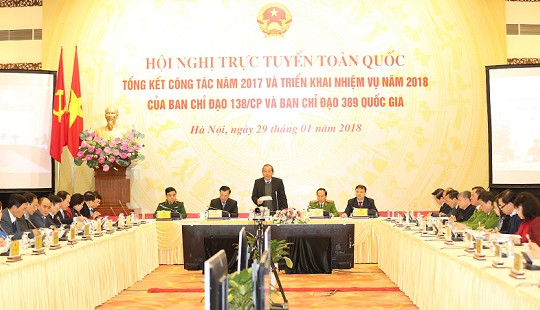Hai Ban Chỉ đạo quốc gia triển khai nhiệm vụ năm 2018