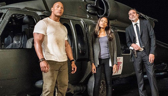 Sói bay khổng lồ khiến The Rock phải e dè trong Siêu thú cuồng nộ
