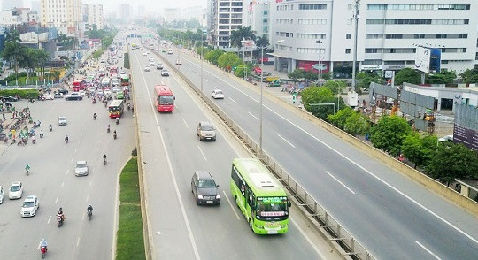 Hà Nội: Cấm xe tải hạng nặng đi qua Vành đai 3 trên cao dịp Tết Nguyên đán