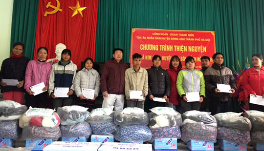 TAND huyện Đông Anh, Hà Nội: Điểm sáng về công tác thiện nguyện