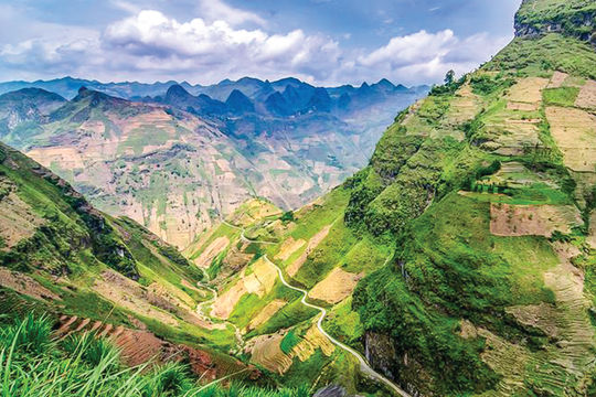 Xuân về trên đỉnh Mã Pí Lèng