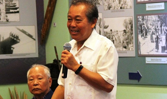 Phó Thủ tướng Trương Hòa Bình dự họp mặt chiến sĩ cách mạng bị địch bắt tù đày