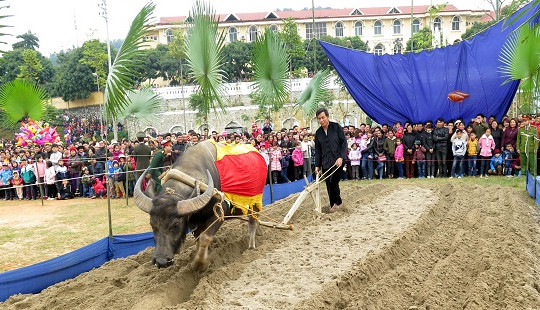 Đặc sắc ngày hội xuống đồng ở Tuyên Quang
