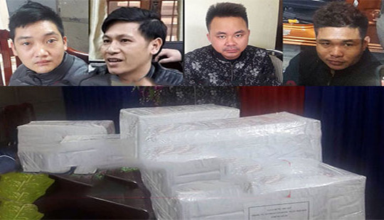 Phá đường dây buôn bán ma tuý khủng, thu giữ gần 290 bánh heroin