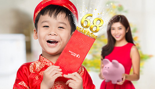 Cùng Maritime Bank giúp bé lên kế hoạch tài chính để cả năm vui phát lộc