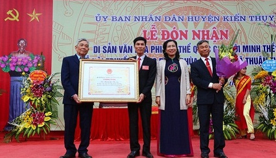 Lễ hội Minh thề được công nhận Di sản văn hóa phi vật thể quốc gia
