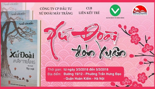 200 cuốn sách sẽ được tặng trong Chương trình “Xứ Đoài đón xuân”