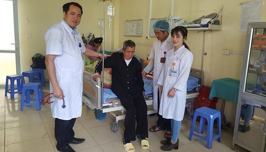 Điều trị thành công đột quỵ bằng thuốc tiêu sợi huyết tại BV tuyến huyện