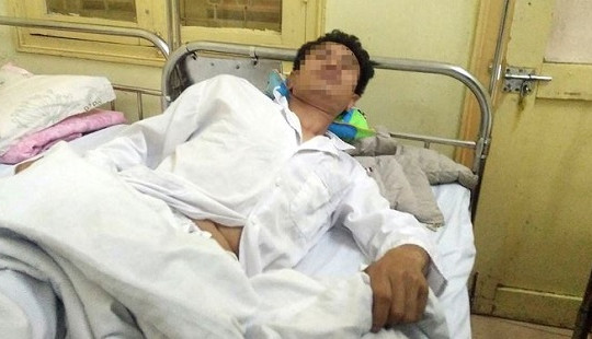 Bảo vệ Bệnh viện K bị tố đánh người nhà bệnh nhân nhập viện