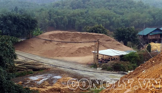 Huyện Quan Hoá, Thanh Hóa: Bất lực trước nạn “cát tặc”?