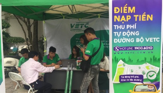 Thu phí không dừng sẽ phát hành chứng từ điện tử