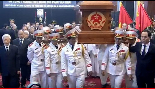 Lễ truy điệu và an táng nguyên Thủ tướng Phan Văn Khải