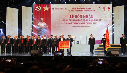 Agribank kỷ niệm 30 năm Ngày thành lập và đón nhận Huân chương Lao động hạng Nhất