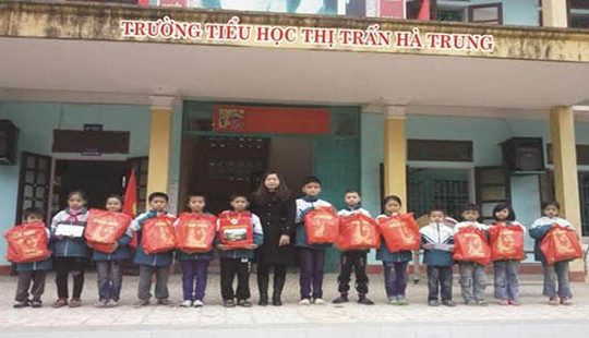 Trường Tiểu học thị trấn Hà Trung: Điểm sáng trong hoạt động nhân đạo, từ thiện