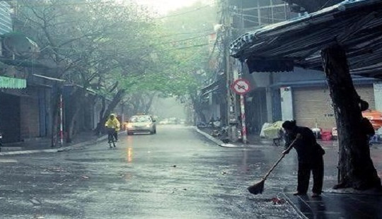 Dự báo thời tiết ngày 28/3: Hà Nội có sương mù kèm theo mưa rải rác