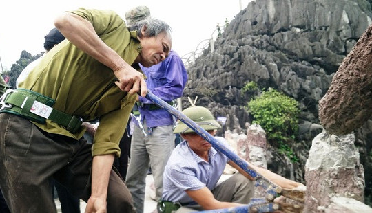 Chính thức tháo dỡ công trình trái phép ở di tích Tràng An