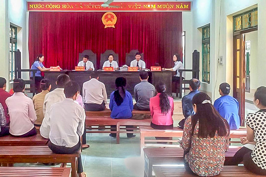 TAND thị xã Long Mỹ, tỉnh Hậu Giang: Quan tâm, chú trọng đến công tác hòa giải