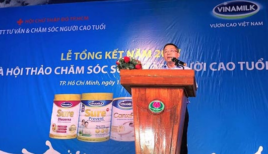 Vinamilk khởi động hành trình chăm sóc sức khỏe người cao tuổi năm 2018