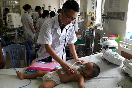 Nghệ An: Bé trai 19 tháng tuổi bị đàn ong tấn công nguy kịch