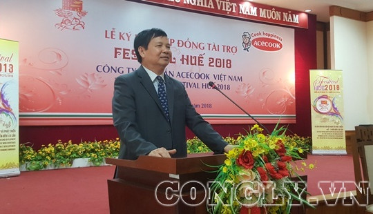 Công ty cổ phần Acecook Việt Nam - Nhà tài trợ vàng Festival Huế 2018