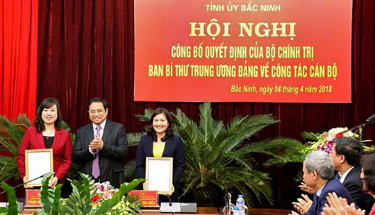 Bộ Chính trị, Ban Bí thư Trung ương Đảng quyết định luân chuyển, bổ nhiệm cán bộ