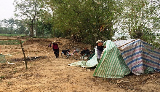 Thanh Hoá: Cát tặc hoành hành, dân lập chòi canh giữ từng ngày