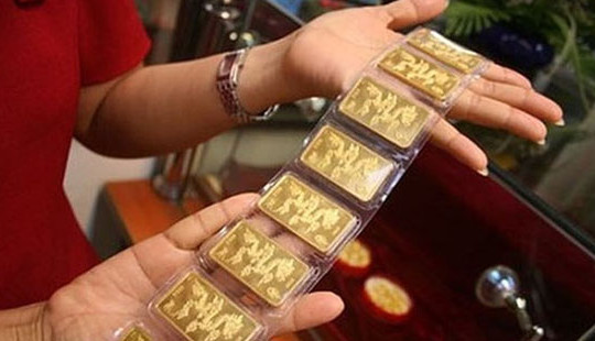 Vàng tại các TCTD được hạch toán tương tự như đối với hạch toán ngoại tệ